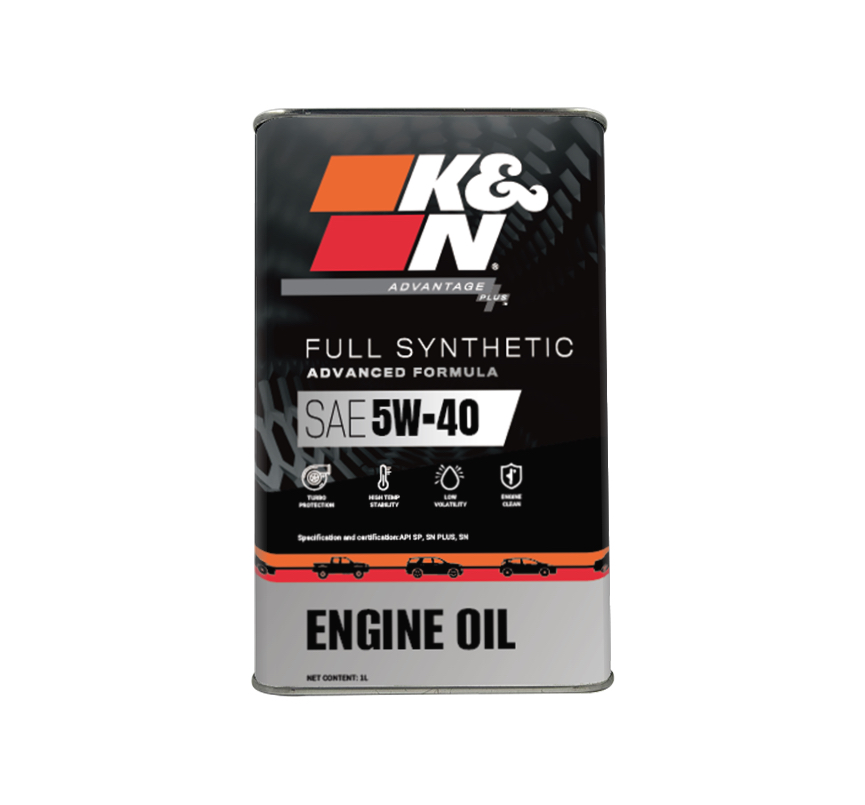 【K&N中国】全合成SP  5W40 1L API SP , ACEA C3，适用于涡轮增压、缸内直喷（GDI）及各种技术要求的汽油乘用车发动机，MB 229.3；VW 502 00/505 00；BMW LL-01